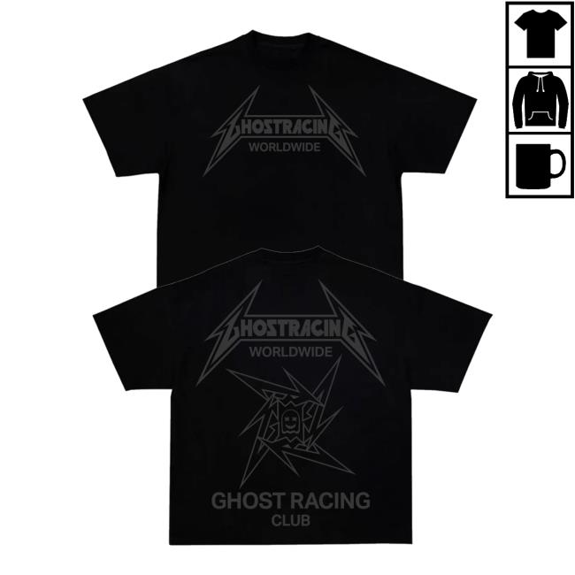 Ghost Racing Store Merch Ghostica Shirt Black 5 Ghost Racing Store Merch Ghostica Shirt Black