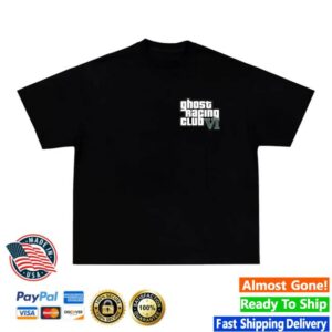 Ghost Racing Store Merch Gta 6 Shirt Black