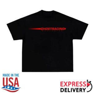 Ghost Racing Store Merch Redline Ghost Shirt Black