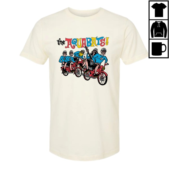Gloopy Industries Merch Store Aquabats On A Bike Shirt 2 Gloopy Industries Merch Store Aquabats On A Bike Shirt