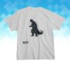 Godzilla Merch Store Godzilla The Art White Shirt
