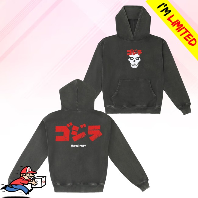 Godzilla Merch Store Godzilla X Misfits Pullover Hoodie 5 Godzilla Merch Store Godzilla X Misfits Pullover Hoodie