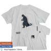 Godzilla Store Merch Godzilla The Art White T-Shirt