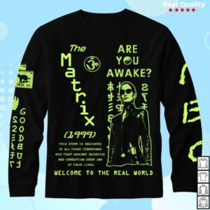 Goodbye Press Merch Store Matrix 1999 Long Sleeve Shirt