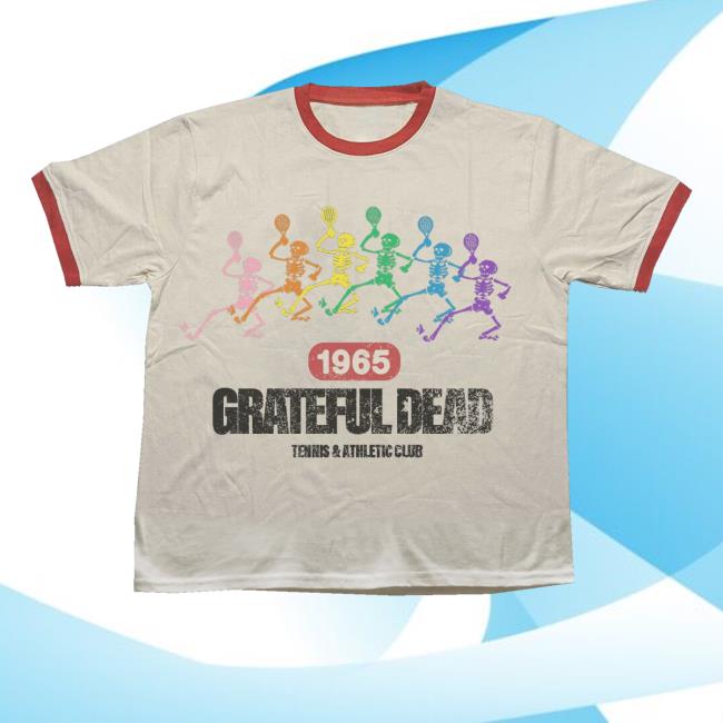 Grateful Dead Merch Store Grateful Dead Tennis & Athletics Ringer Tee 2 Grateful Dead Merch Store Grateful Dead Tennis & Athletics Ringer Tee