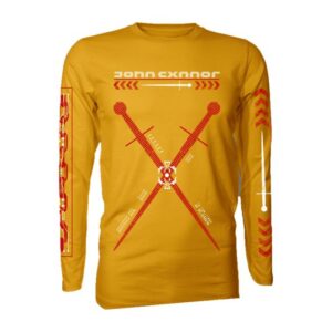 Gravitated Shop Store Merch John Cxnnor Cross Blade Yellow Long Sleeve