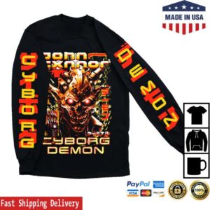 Gravitated Shop Store Merch John Cxnnor Cyborg Demon Long Sleeve