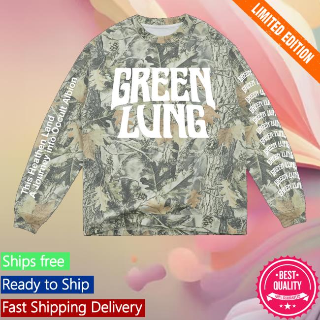 Green Lung Store Merch This Heathen Land Camo Longsleeve 2 Green Lung Store Merch This Heathen Land Camo Longsleeve