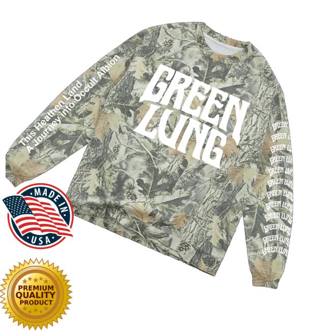 Green Lung Store Merch This Heathen Land Camo Longsleeve 3 Green Lung Store Merch This Heathen Land Camo Longsleeve