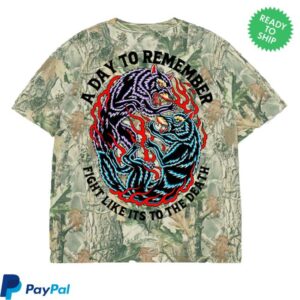 Adtr Store Merch Wolves Camo Shirt