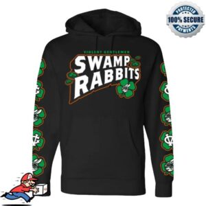 kenny Greenville Swamp Rabbits Merch Store 25 26 Vghc Swamp Rabbits 4 Clover Hoodie
