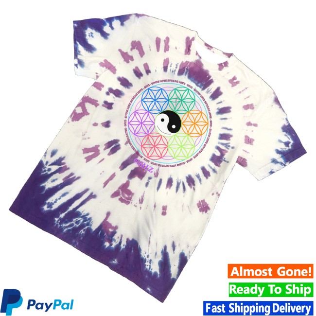 Griz Merch Store Griz Geometric Harmony Amethyst Burst Dye T-Shirt 3 Griz Merch Store Griz Geometric Harmony Amethyst Burst Dye T-Shirt