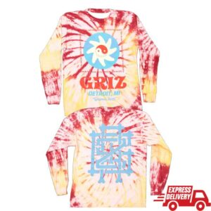 kenny Griz Merch Store Griz Me The Homies Long Sleeve In Summerdrink Tie Dyess