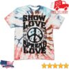 kenny Griz Merch Store Griz Show Love Shirt In Sky Clay Swirl Tie Dye