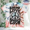 Griz Store Merch Shop Griz Show Love Tee In Sky Clay Swirl Tie Dye
