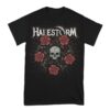 Halestorm Merch Store Halestorm Penta Rose Shirt