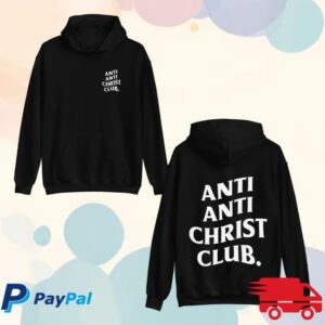Hang Over Gang Merch Shop Anti Anti-Christ Club Hoodie