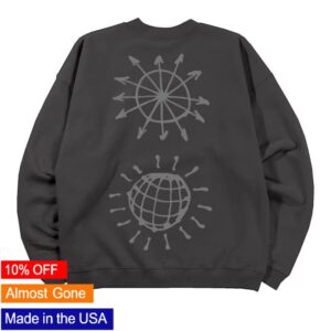 Harry Styles Merch Store Kiss Disco Reflective Sweatshirt