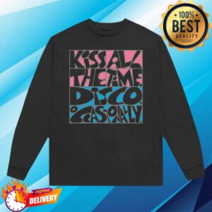 Harry Styles Store Merch Shop Kiss Disco Ls Washed Black