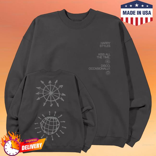 Harry Styles Store Merch Shop Kiss Disco Reflective Crewnecks 3 Harry Styles Store Merch Shop Kiss Disco Reflective Crewneck