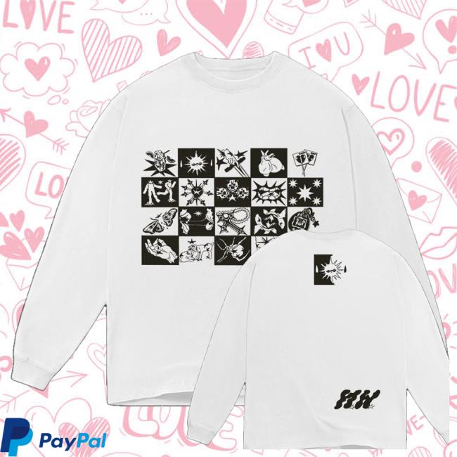 Hayley Williams Shop Merch Store Patchwork Longsleeve Tee 3 Hayley Williams Shop Merch Store Patchwork Longsleeve Tee