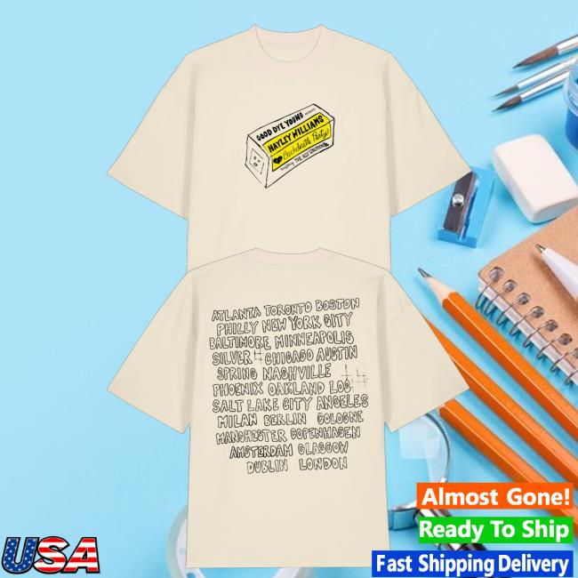 Hayley Williams Store Merch Gdy Tour Shirt 5 Hayley Williams Store Merch Gdy Tour Shirt