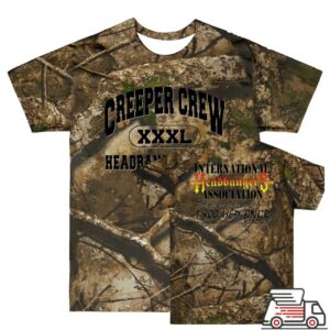 Hello Merch Store Shop Gatecreeper Camo Creeper Crew Tee