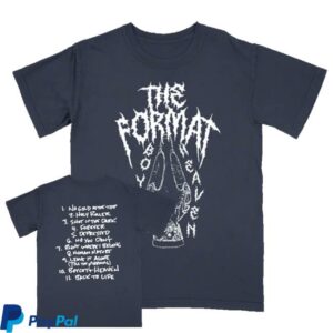 Hello Merch Store Shop Metal Navy Blue T-Shirt
