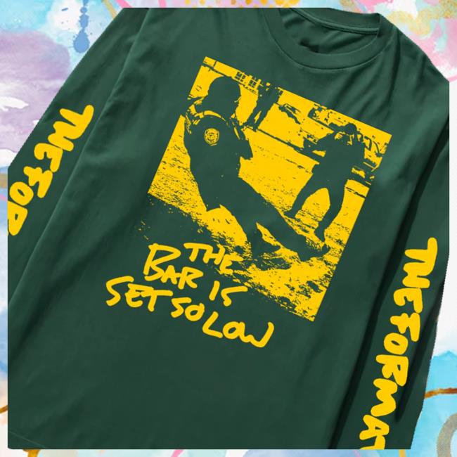 Hello Merch Store Shop The Bar Is Set So Low Long Sleeve 4 Hello Merch Store Shop The Bar Is Set So Low Long Sleeve Green Long Sleeve T-Shirt