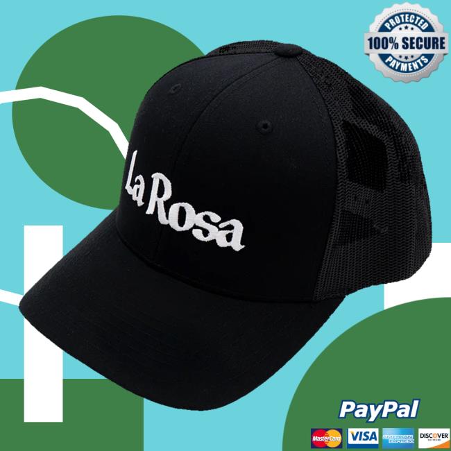 Hello Shop Merch La Rosa Black Hats 2 Hello Shop Merch La Rosa Black Hat