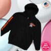 Hooters Merch Shop Classic Classic Logo Zip-Hoodie