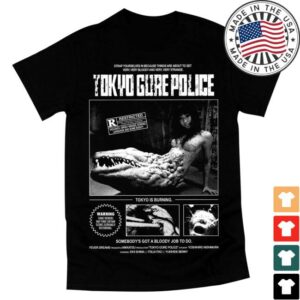 Horror Nostalgia Store Merch Tokyo Is Burning T-Shirt