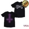 House Of Bones Merch Store Ghost Purple Crucifix Shirt