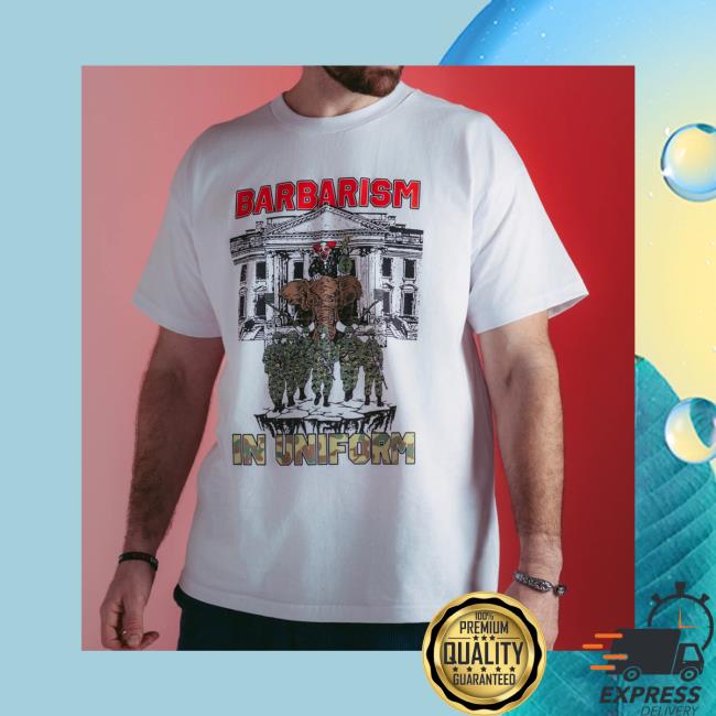 Ideologie Store Merch Barbarism In Uniform Shirt 2 Ideologie Store Merch Barbarism In Uniform Shirt