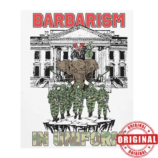 Ideologie Store Merch Barbarism In Uniform Shirt 3 Ideologie Store Merch Barbarism In Uniform Shirt