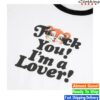 Idles Merch Store F U I'm A Lover Women's Ringer 1 Idles Merch Store F U I'm A Lover Women's Ringer