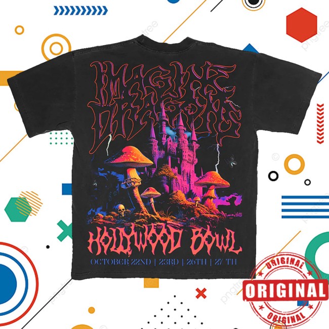 Imagine Dragons Merch Store Hollywood Bowl Commemorative Tee 4 Imagine Dragons Merch Store Hollywood Bowl Commemorative Tee