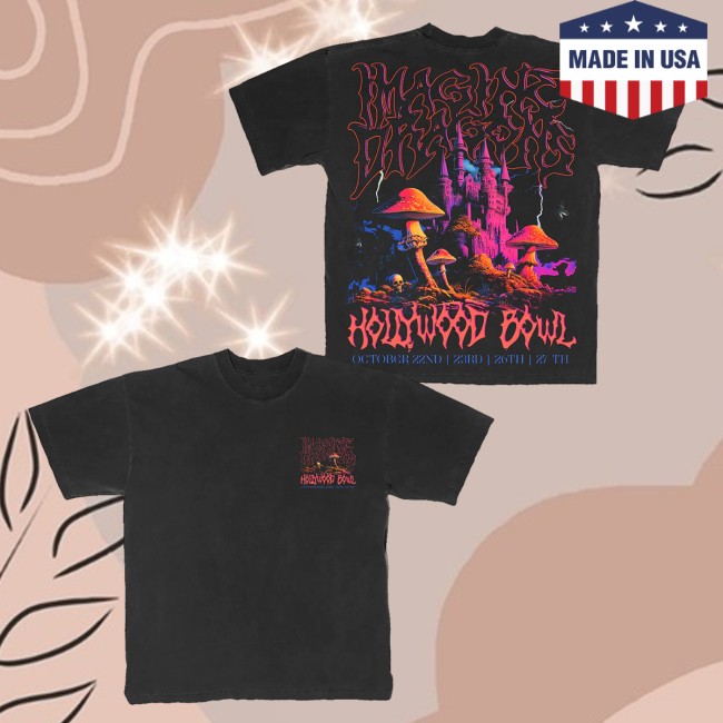 Imagine Dragons Merch Store Hollywood Bowl Commemorative Tee 5 Imagine Dragons Merch Store Hollywood Bowl Commemorative Tee