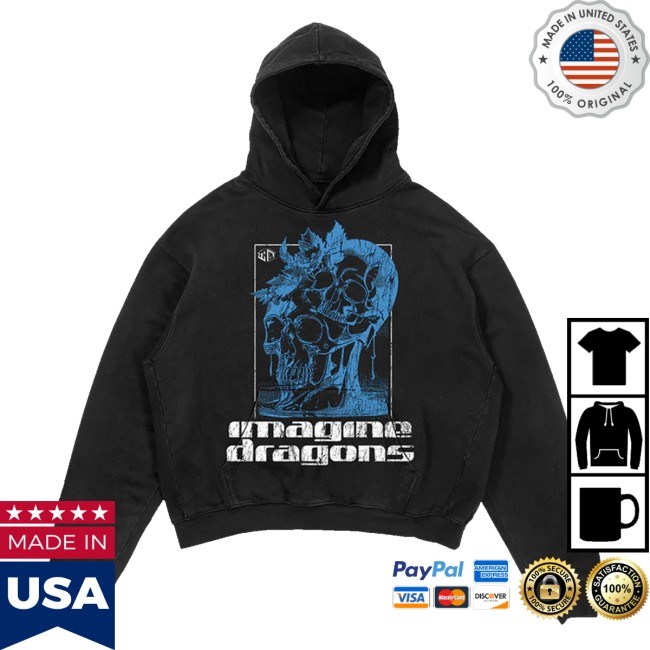 Imagine Dragons Merch Store Melting Skull Hoodie 2 Imagine Dragons Merch Store Melting Skull Hoodie