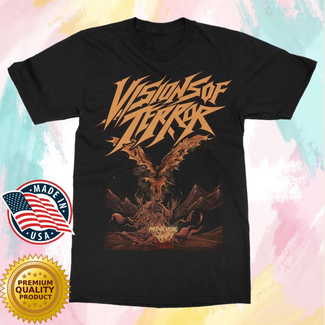 Indiemerchstore Merch Store Visions Of Terror Phoenix Rising T-Shirt 2 Indiemerchstore Merch Store Visions Of Terror Phoenix Rising T-Shirt