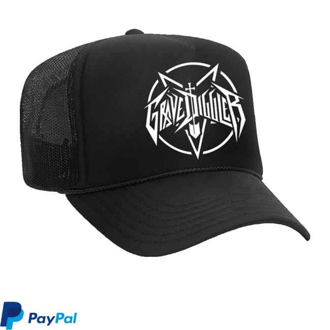 Ink Merch Store Grave Diggler Trucker Hat 2 Ink Merch Store Grave Diggler Trucker Hat