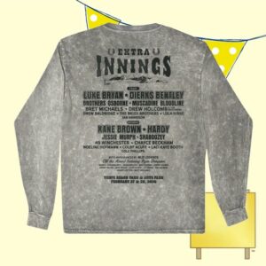 Innings Festival Merch Store Truck Lineup Long Sleeve Shirt