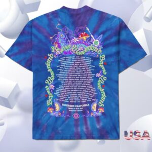 Insomniac Shop Merch Store Entrance Tie Dye 2026 Lineup Shirt