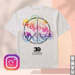 Insomniac Shop Store Merch Peace Edc 30Th Year Shirt