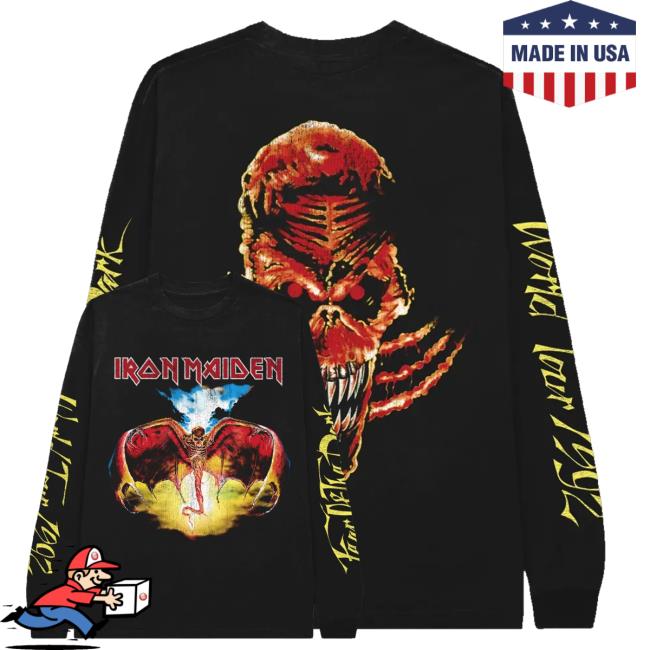 Iron Maiden Merch Shop Im50 Fear Of The Dark Longsleeve Tee Shirt 3 Iron Maiden Merch Shop Im50 Fear Of The Dark Longsleeve Tee
