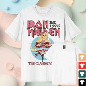 Iron Maiden Merch Shop Im50 The Clairvoyant Tee