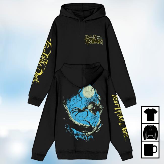 Iron Maiden Merch Store Im50 Fear Of The Dark Hoodie 5 Iron Maiden Merch Store Im50 Fear Of The Dark Hoodie