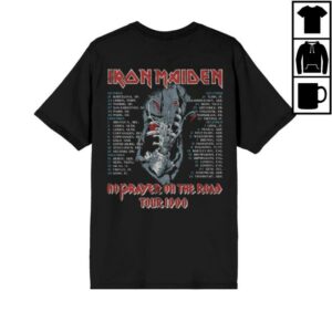 Iron Maiden Merch Store Im50 No Prayer For The Road Shirt