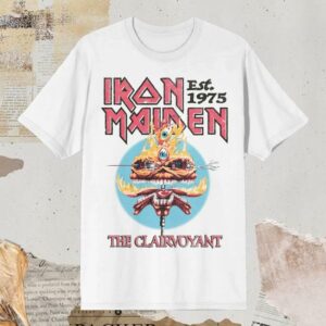 Iron Maiden Merch Store Im50 The Clairvoyant Shirt