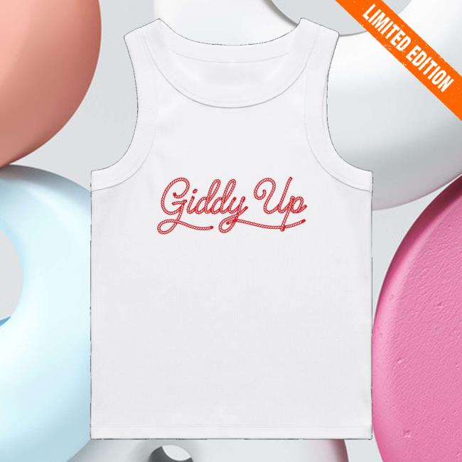 Jessie Ware Merch Store Giddy Up White Vest Top 3 Jessie Ware Merch Store Giddy Up White Vest Top